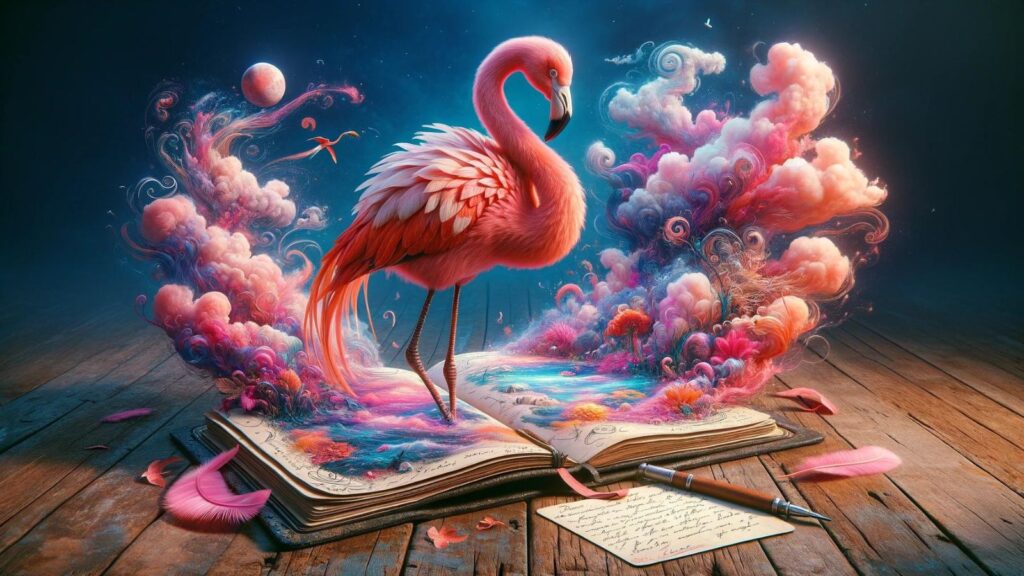 Dream journal about the flamingo
