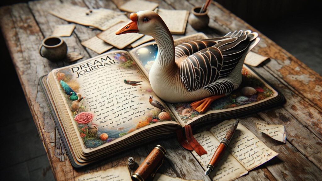 Dream journal about the goose