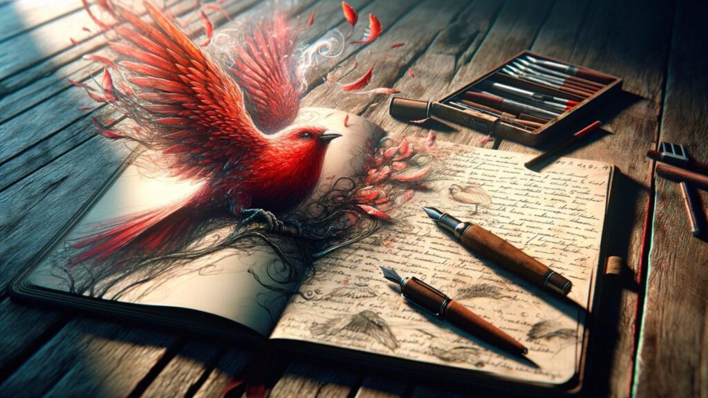 Dream journal about the red bird