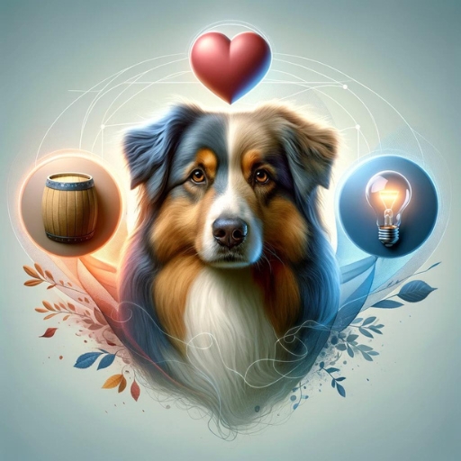 Infographic of the australian shepherd dream meanings