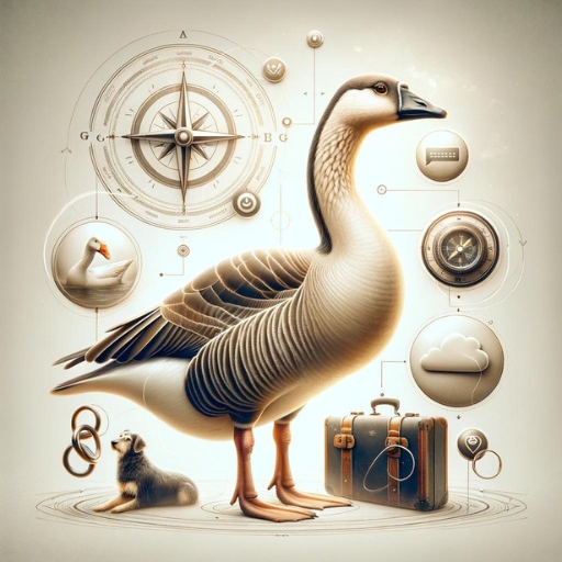 Infographic of the goose dream meanings