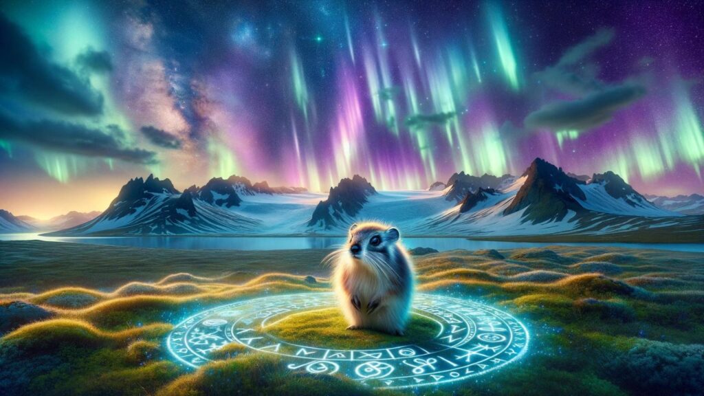 Spiritual representation of the lemming