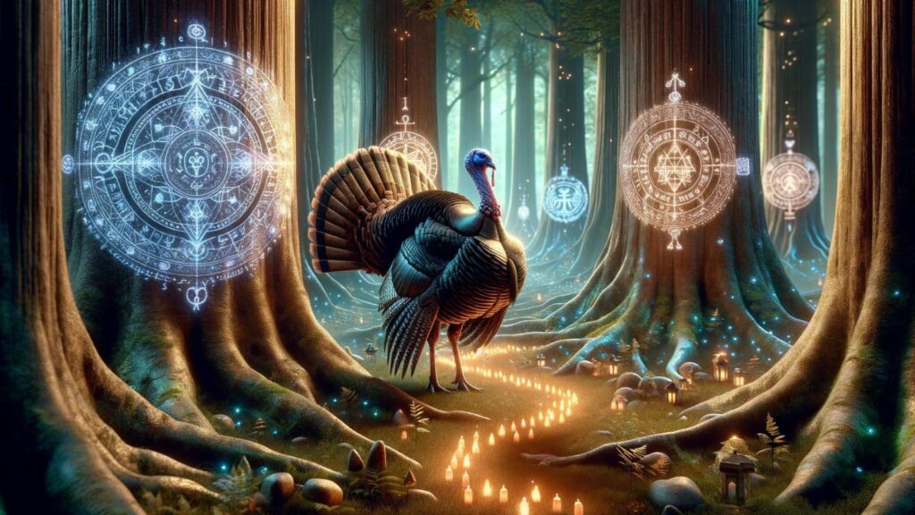Spiritual representation of the turkey