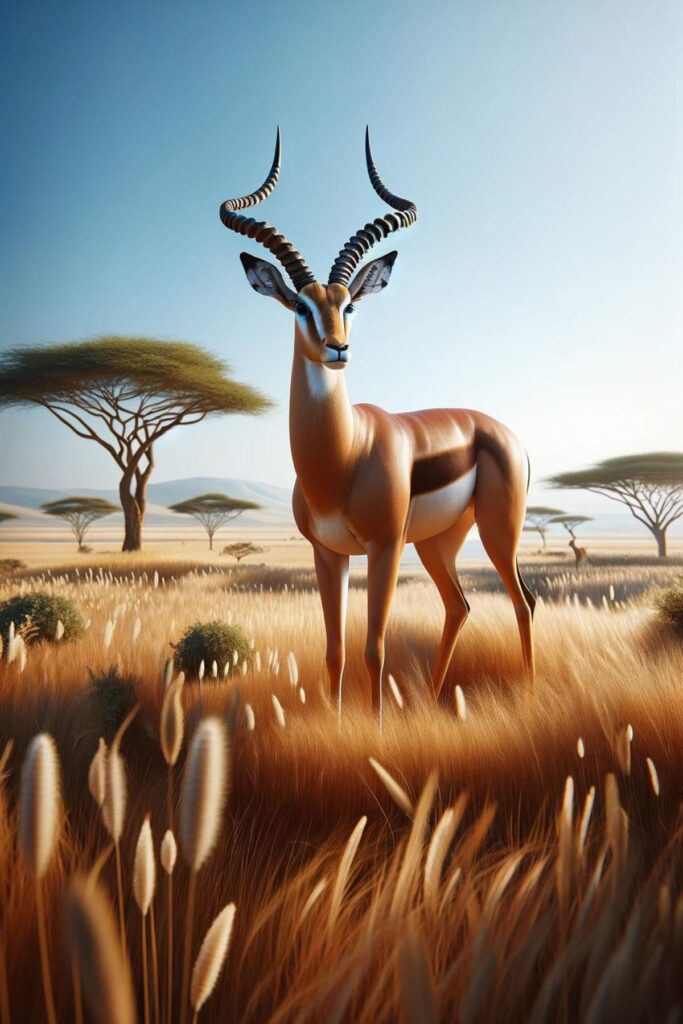Dream of a large impala