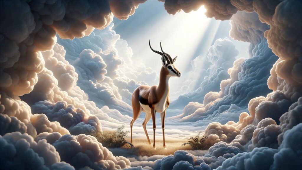 Biblical representation of the gazelle
