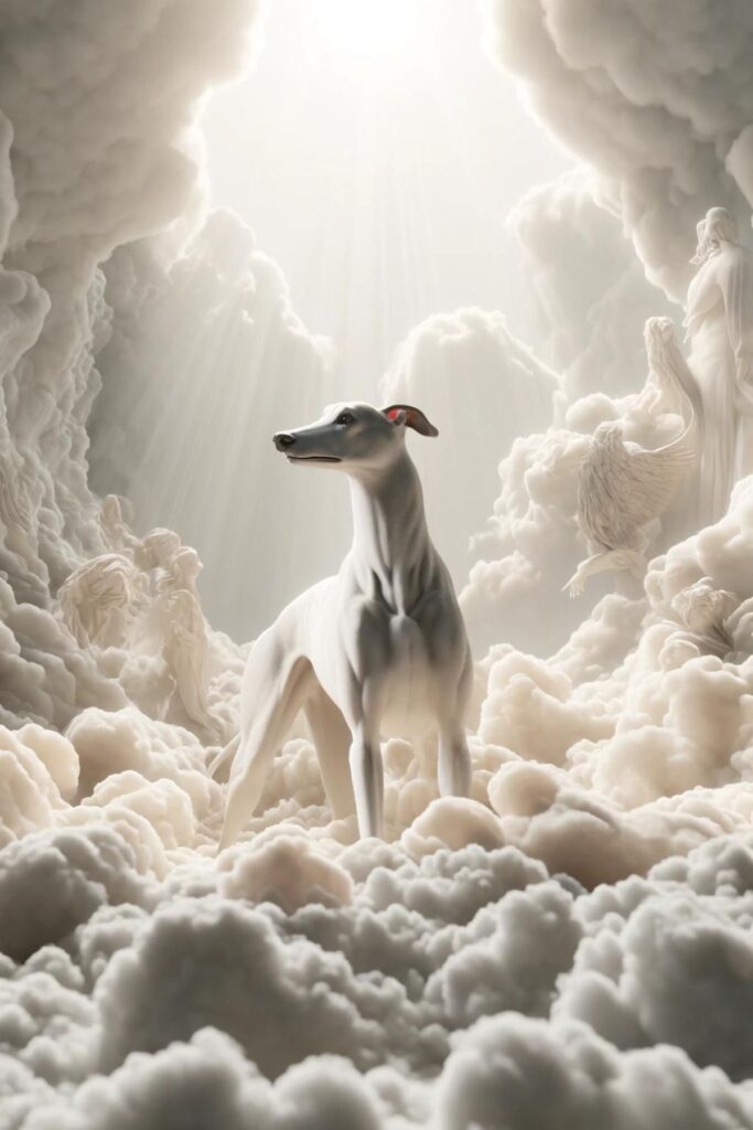 Biblical representation of the greyhound