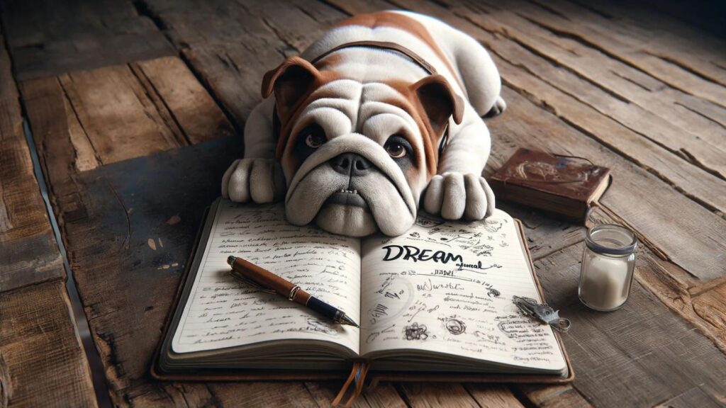 Dream journal about the English bulldog