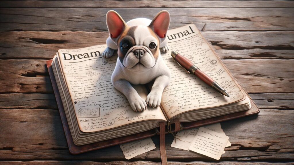 Dream journal about the French bulldog