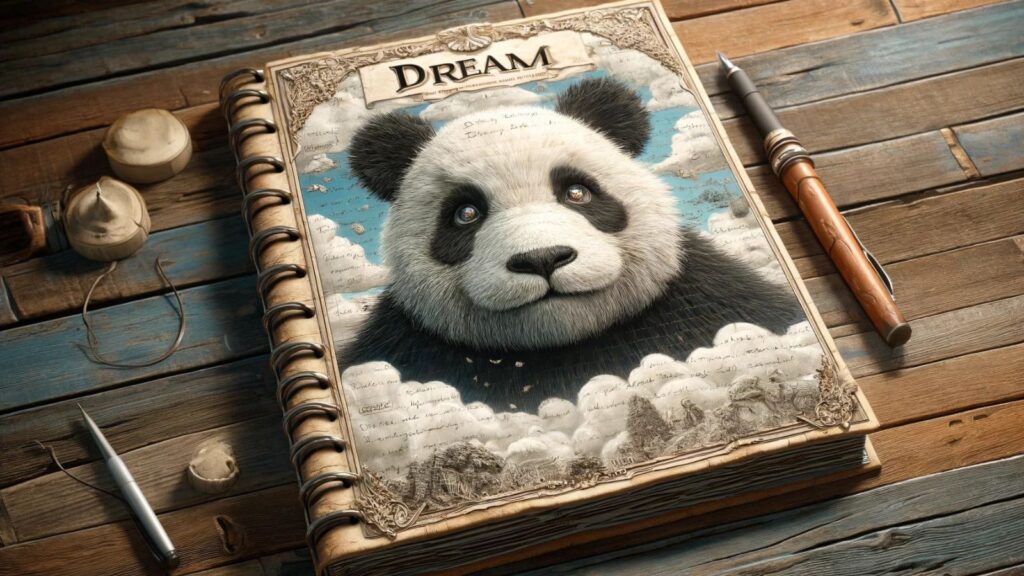 Dream journal about the giant panda