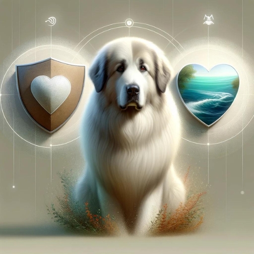 Infographic of the Great Pyrenees dream meanings