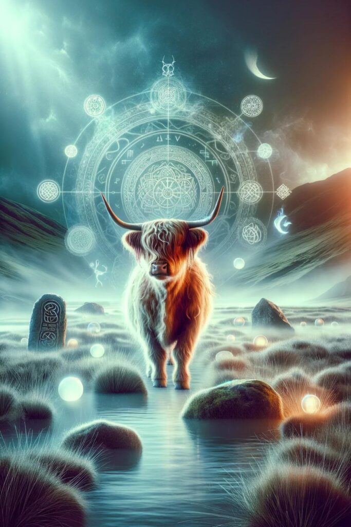 Spiritual meanings of a highland cow in a dream