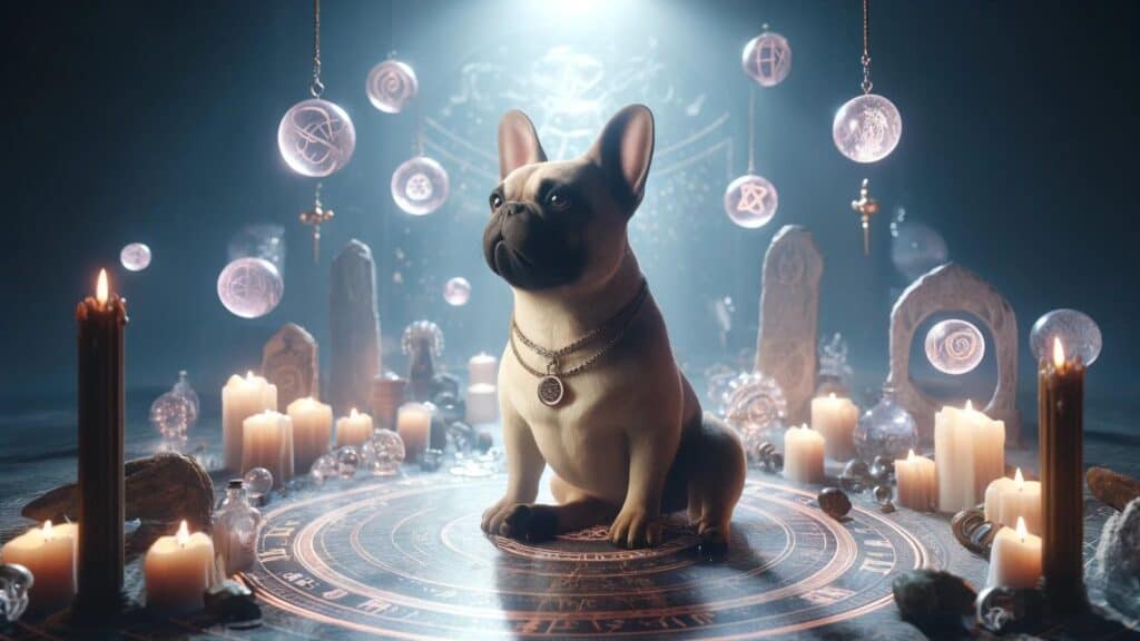 Spiritual representation of the French bulldog