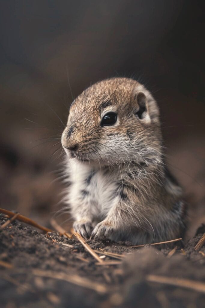 A baby gopher