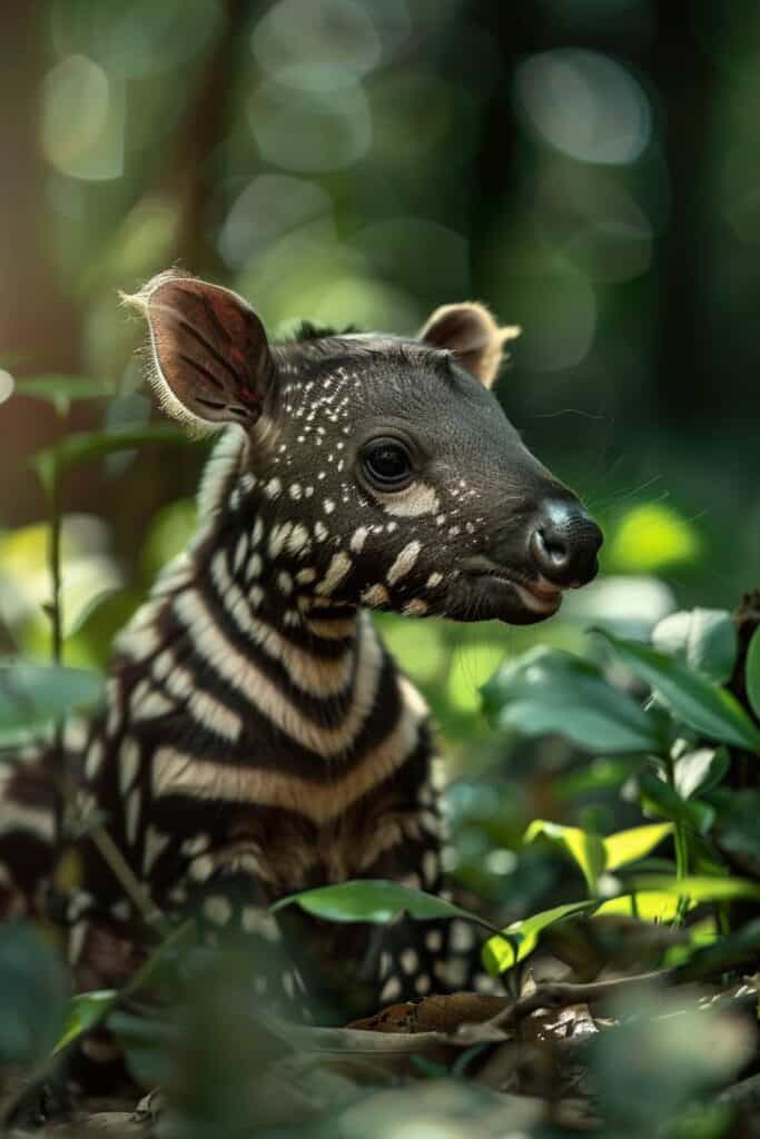 A baby tapir