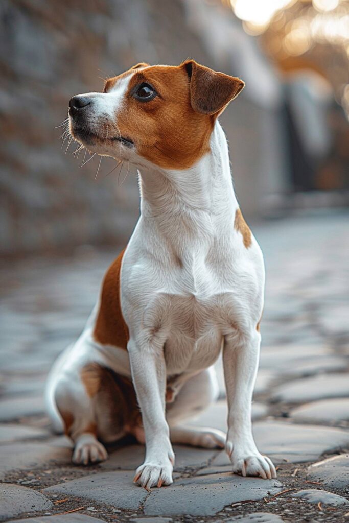 A large Jack Russell terrier