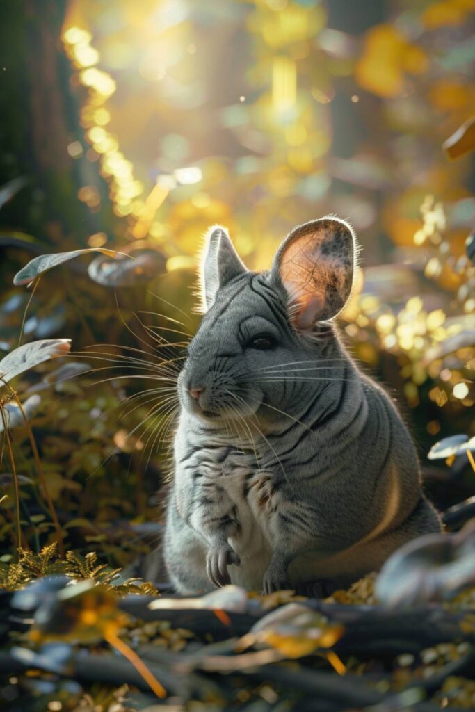 A large chinchilla