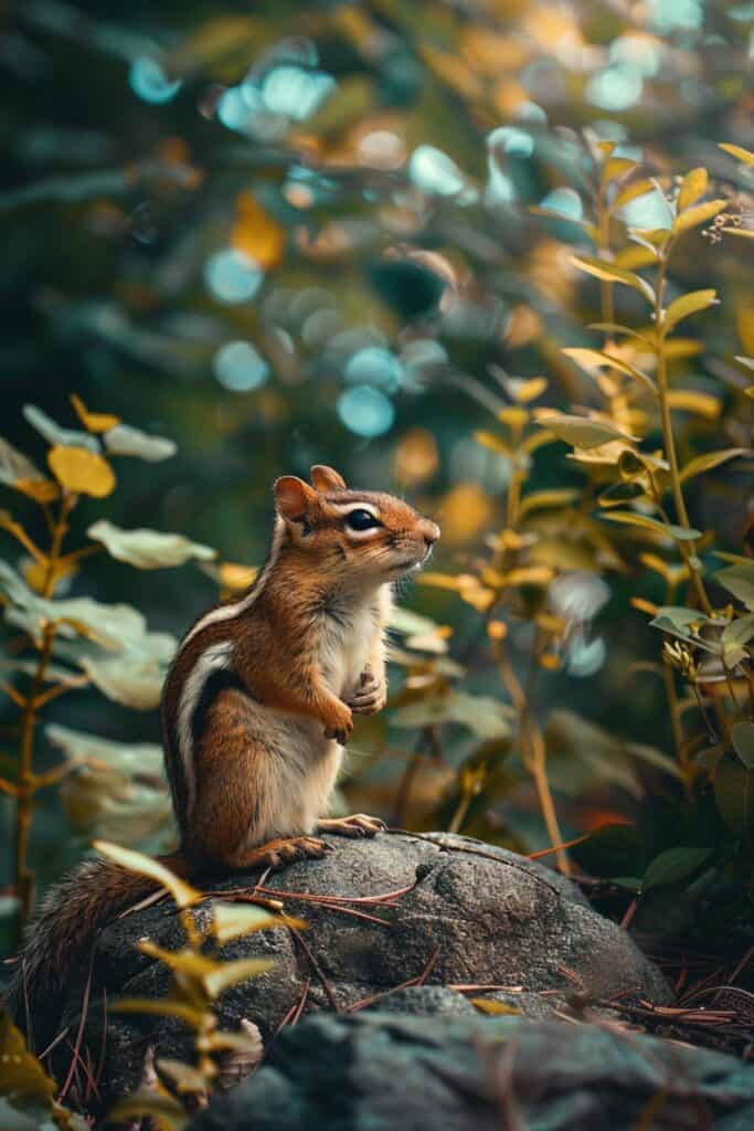 A large chipmunk