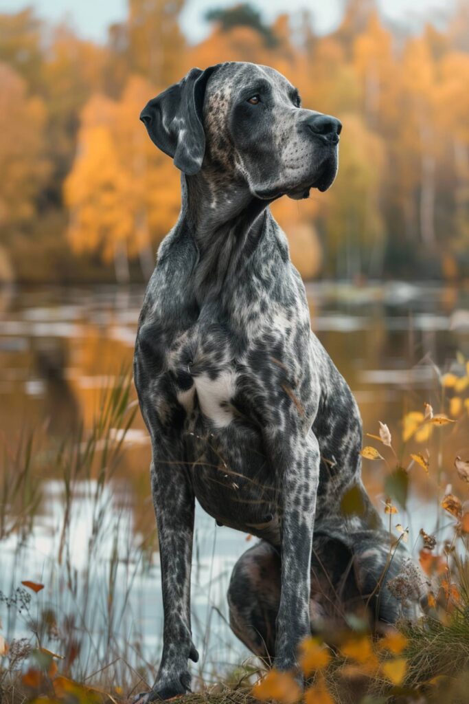 A large great dane