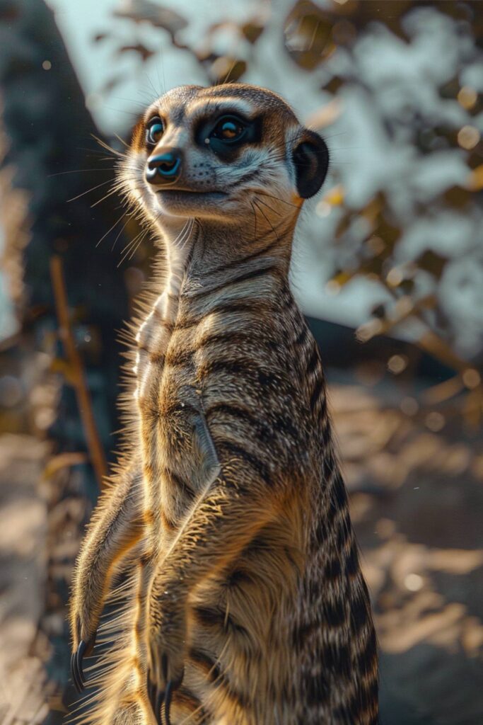 A large meerkat