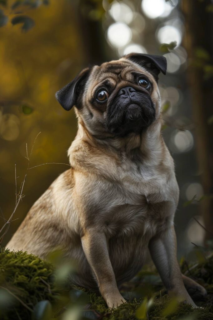 A large pug