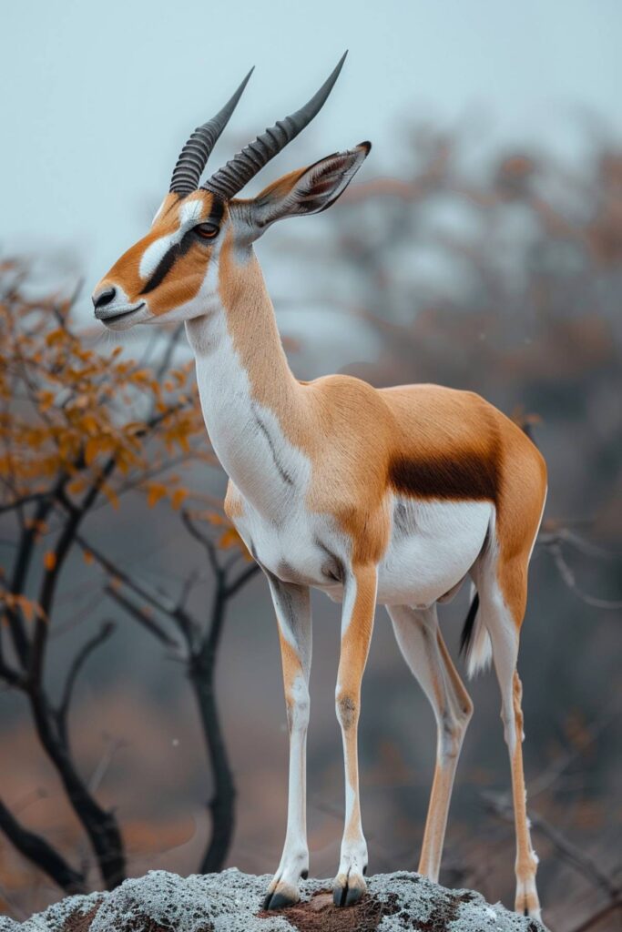 A large springbok