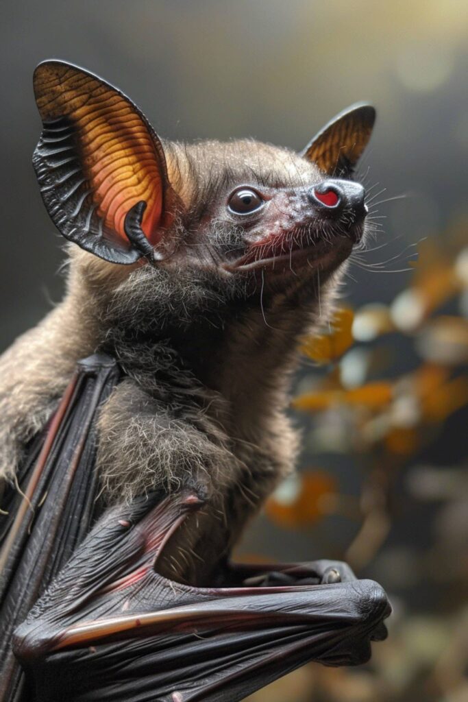 A large vampire bat