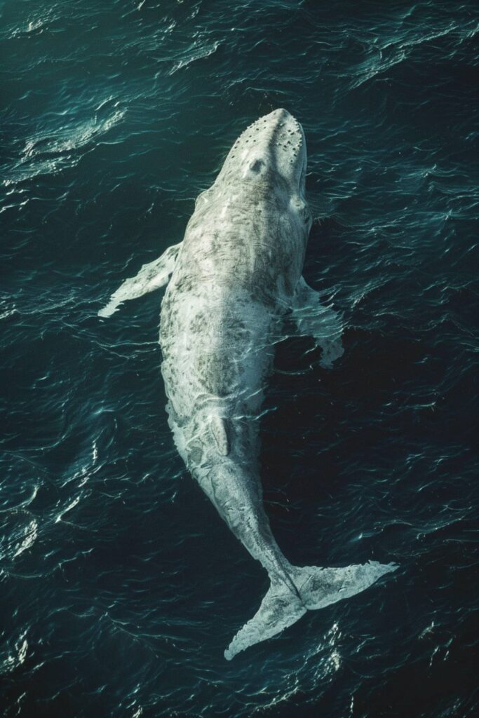 A large white whale