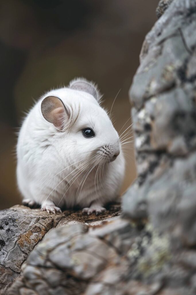 A white chinchilla