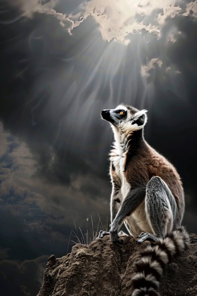 Biblical representation of a lemur