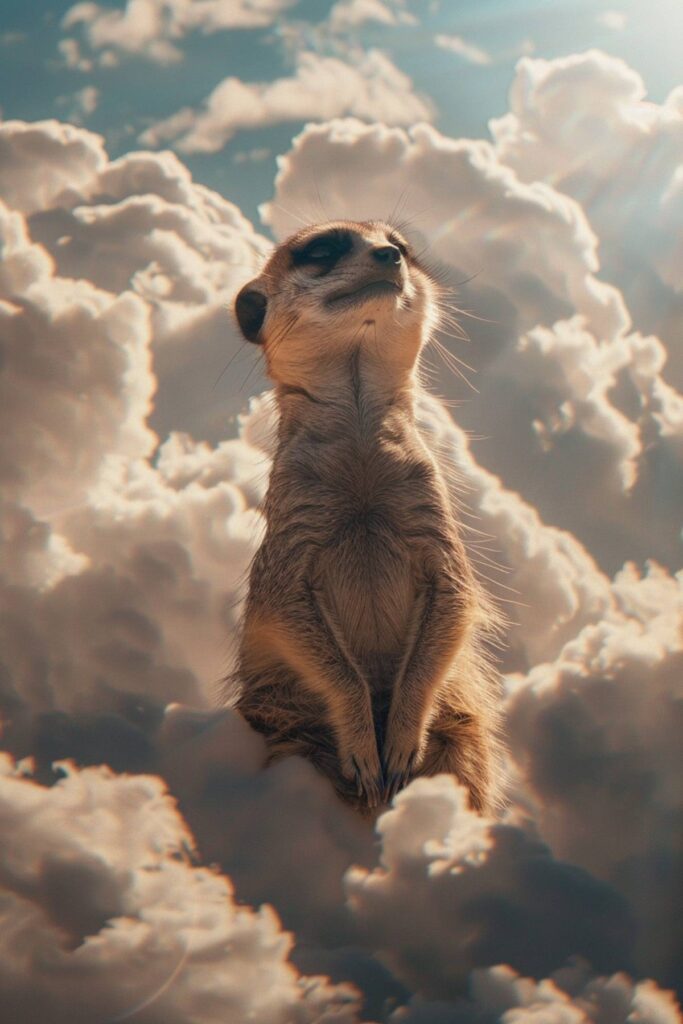 Biblical representation of a meerkat