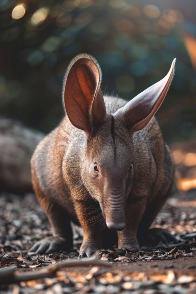 Brown aardvark