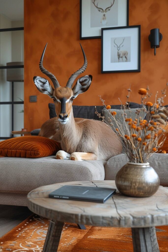 Dream about a kudu in the house