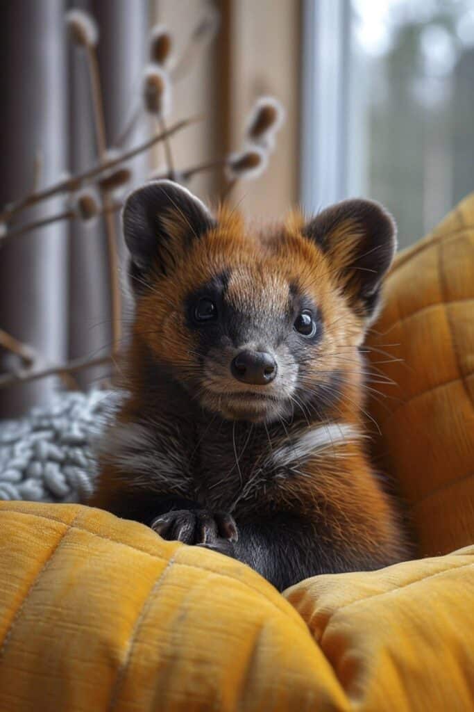 Dream about a pine marten in the house