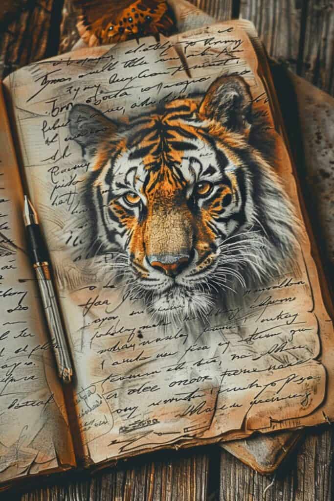 Dream journal about the Bengal tiger