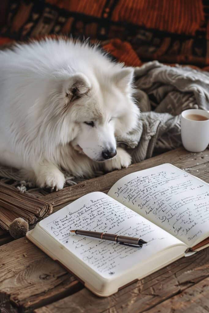 Dream journal about the Samoyed