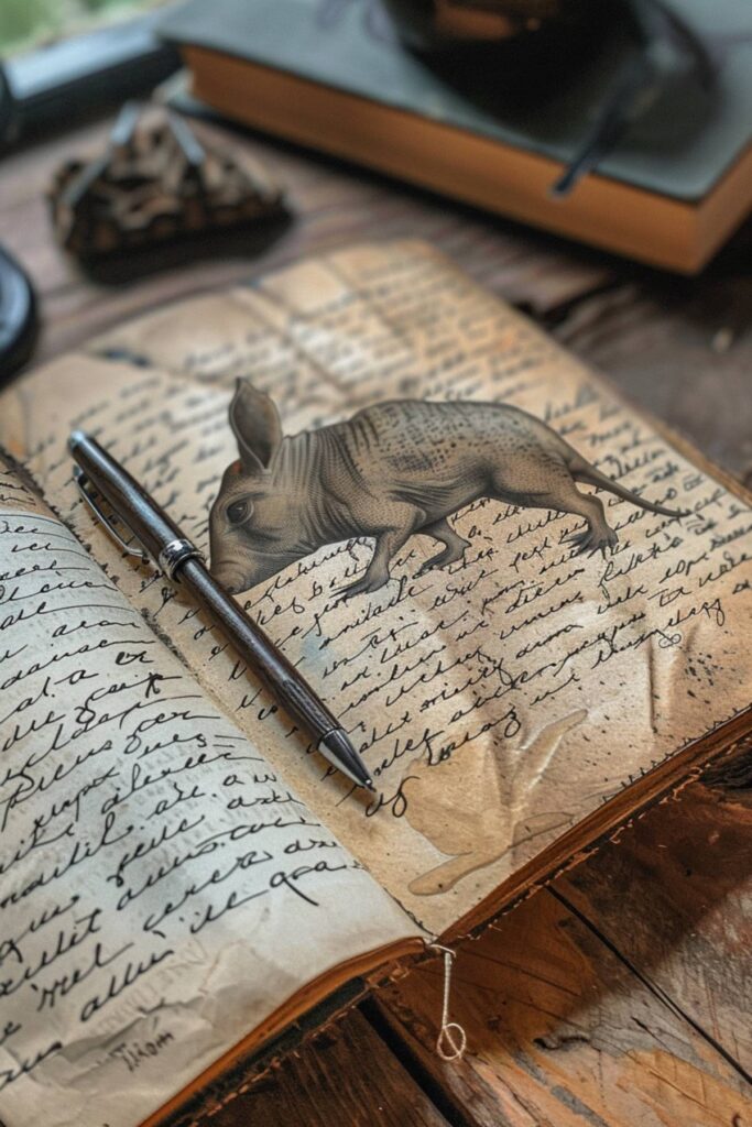 Dream journal about the aardvark