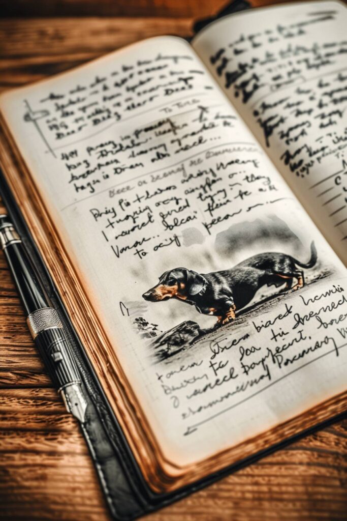 Dream journal about the dachshund