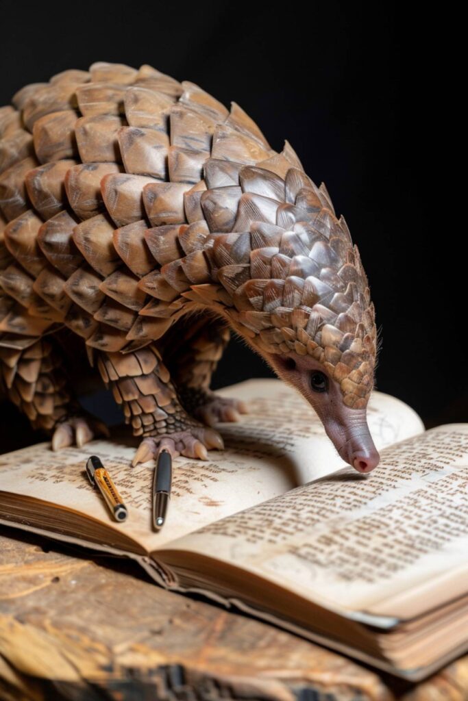 Dream journal about pangolin