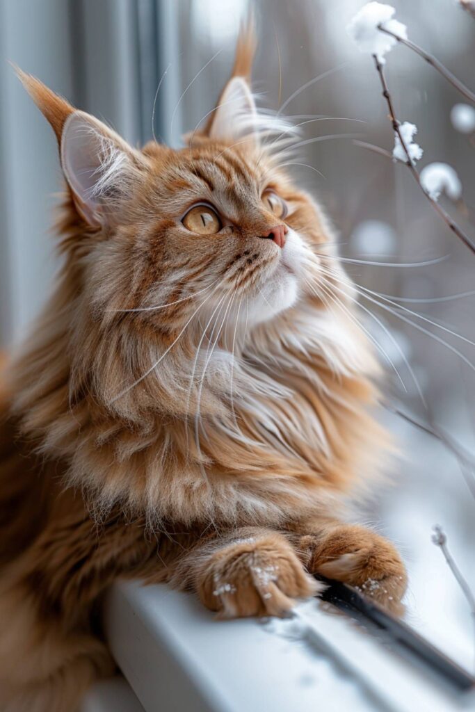 Dream of a large Maine Coon