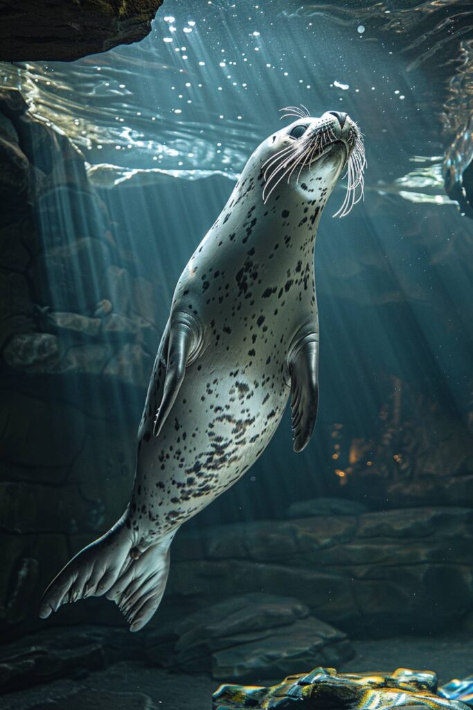 Dream of a large leopard seal