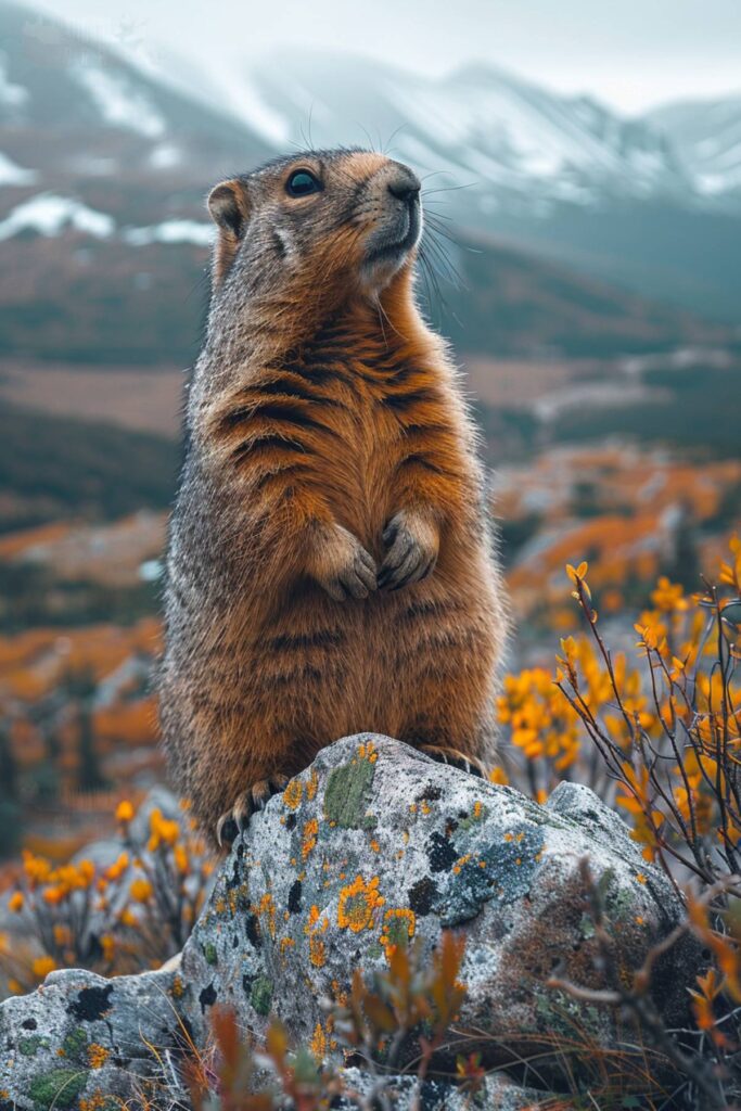 Dream of a large marmot