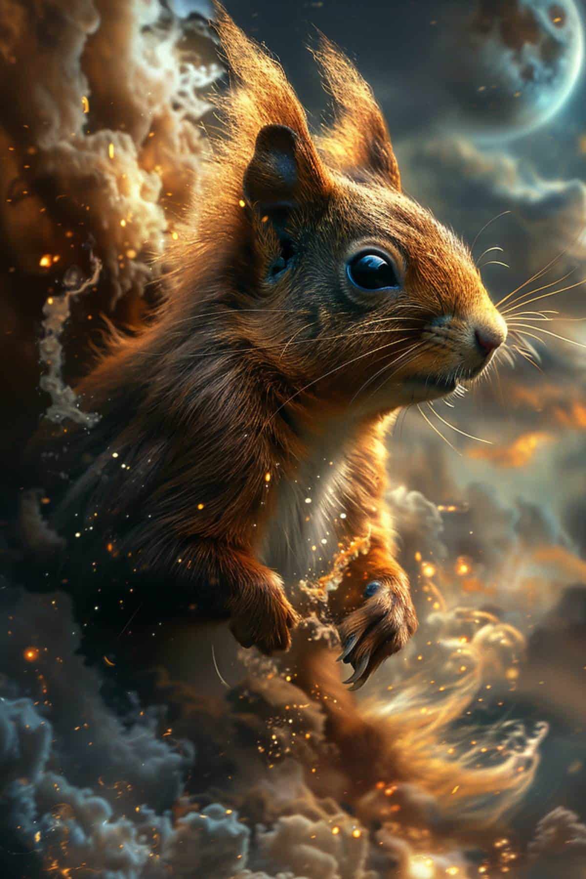 Red squirrel dream meaning