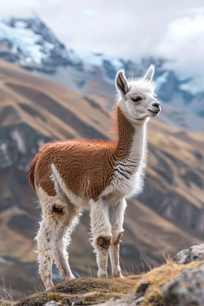 A baby llama