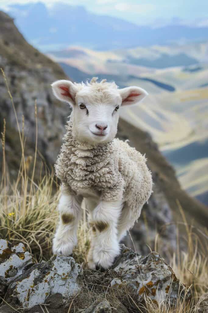 A baby ram