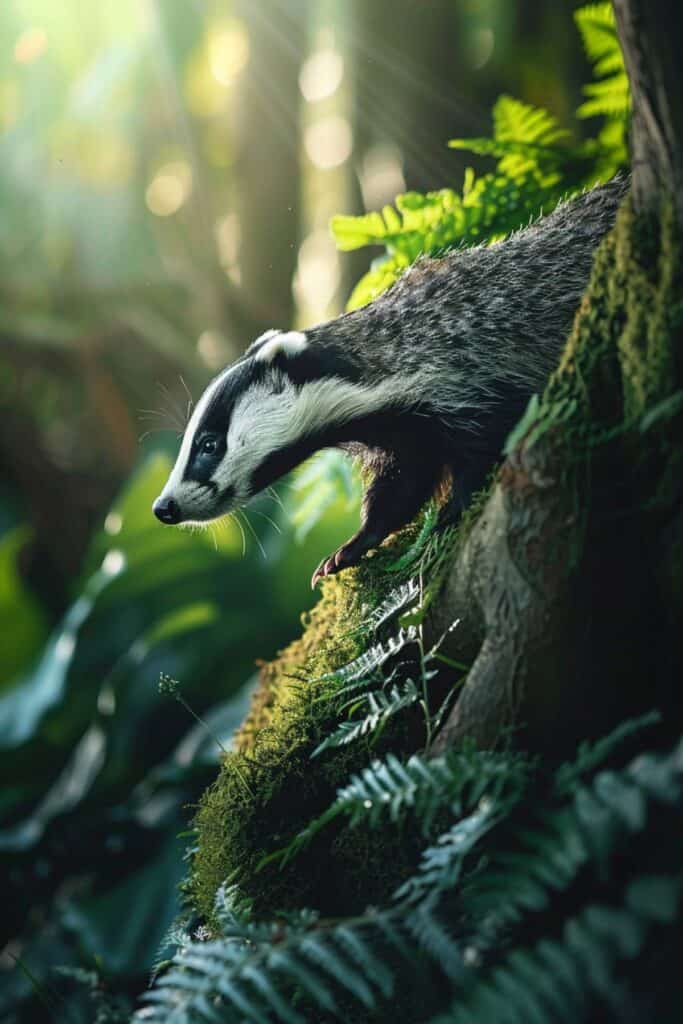 A large badger