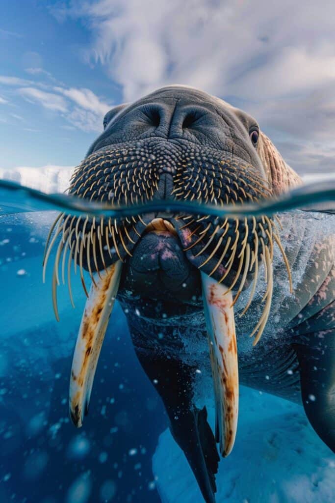 A large walrus