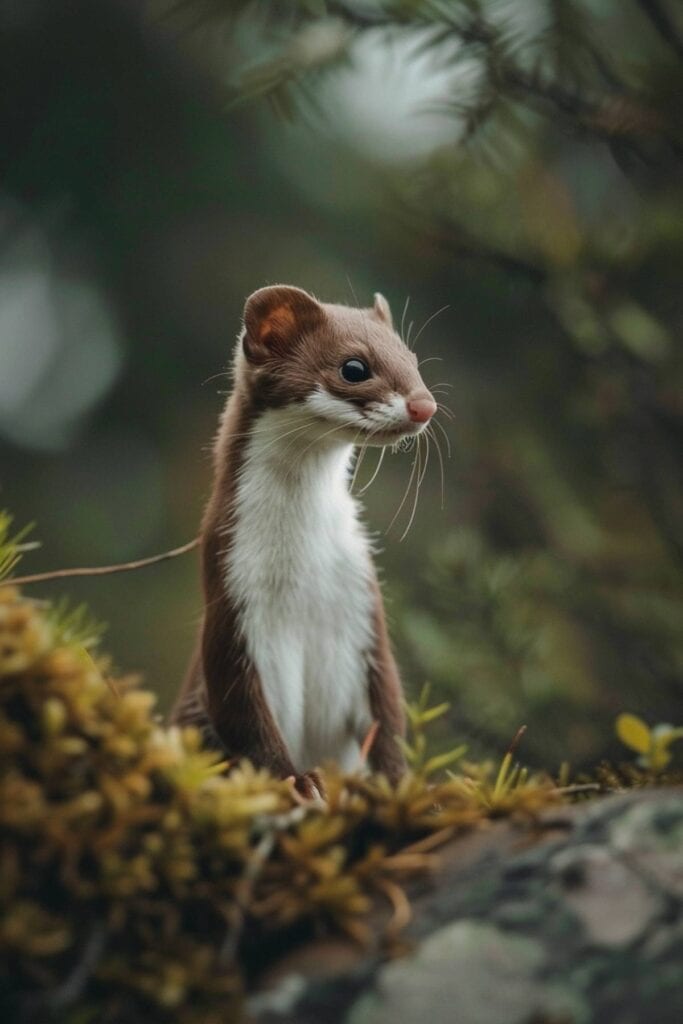 A large weasel