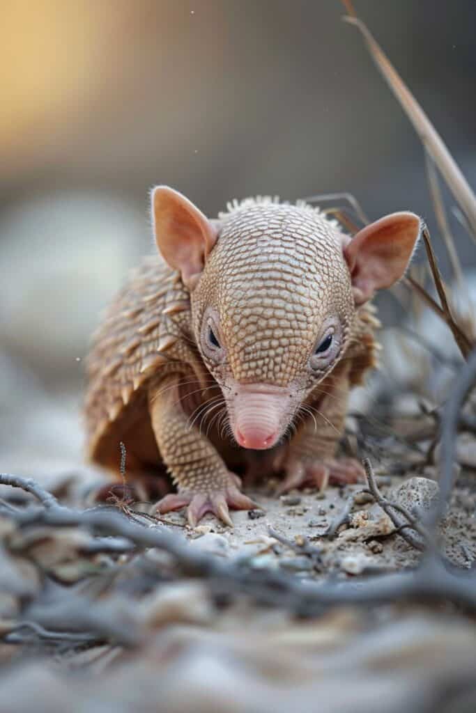 Baby armadillo