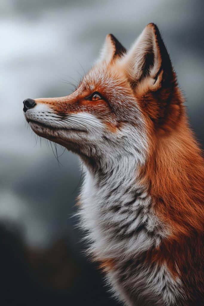 Biblical representation of a red fox