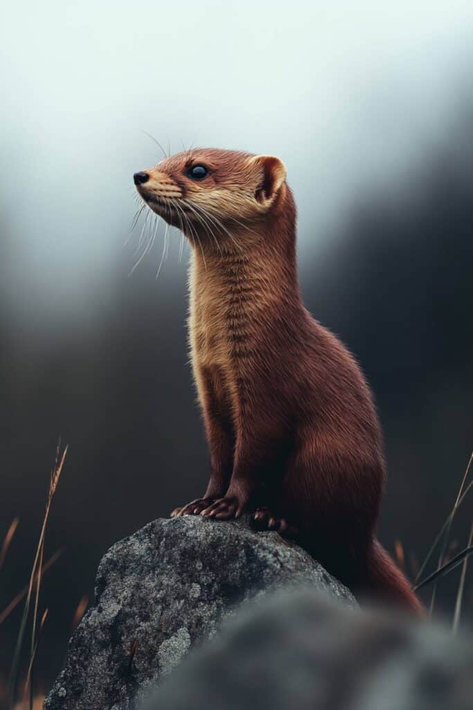 Biblical representation of a weasel